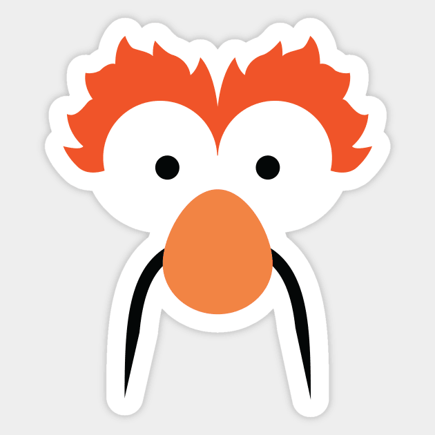 Lab Beaker Sticker by Biglime